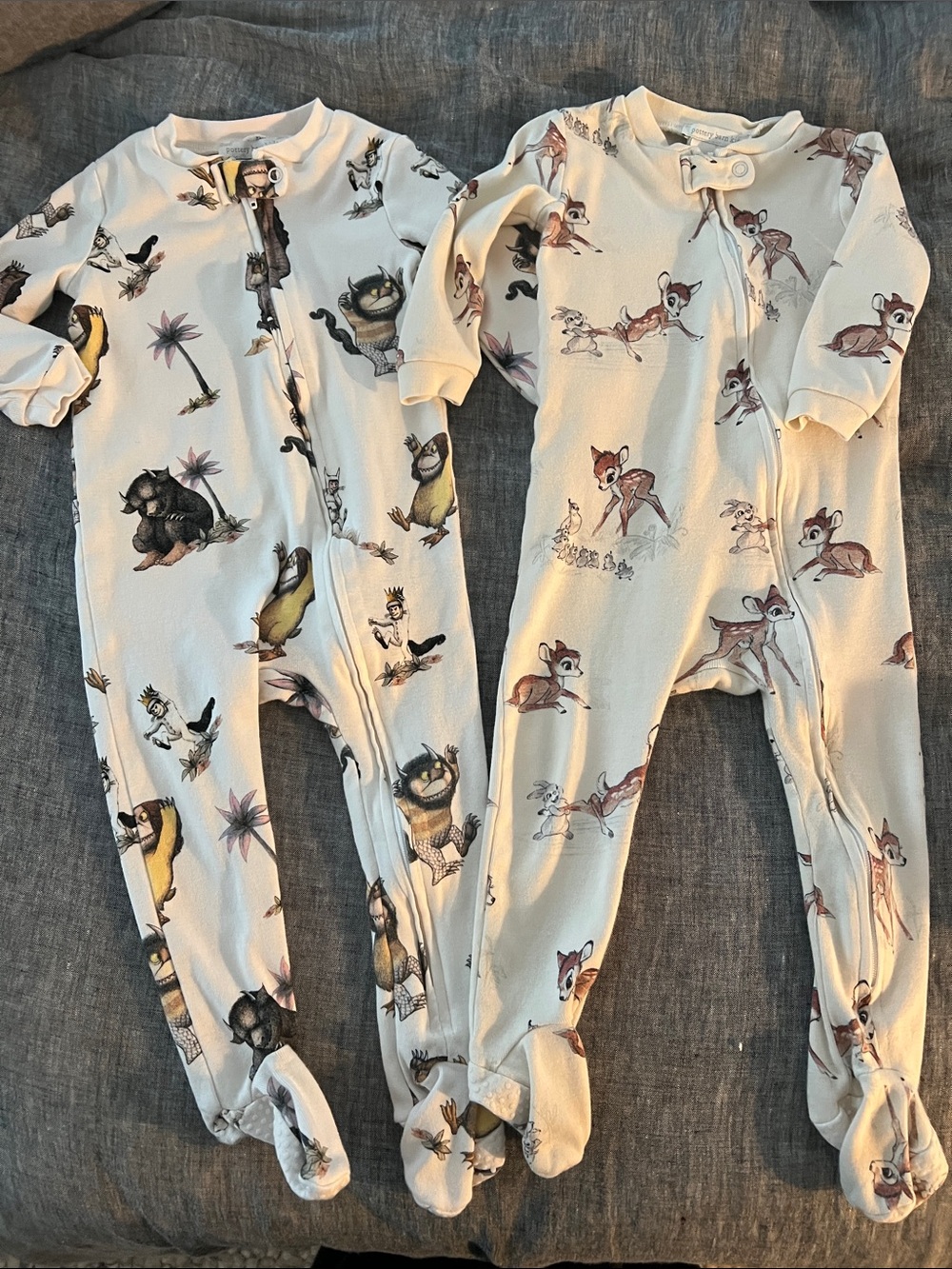 Pottery Barn Footie Lot